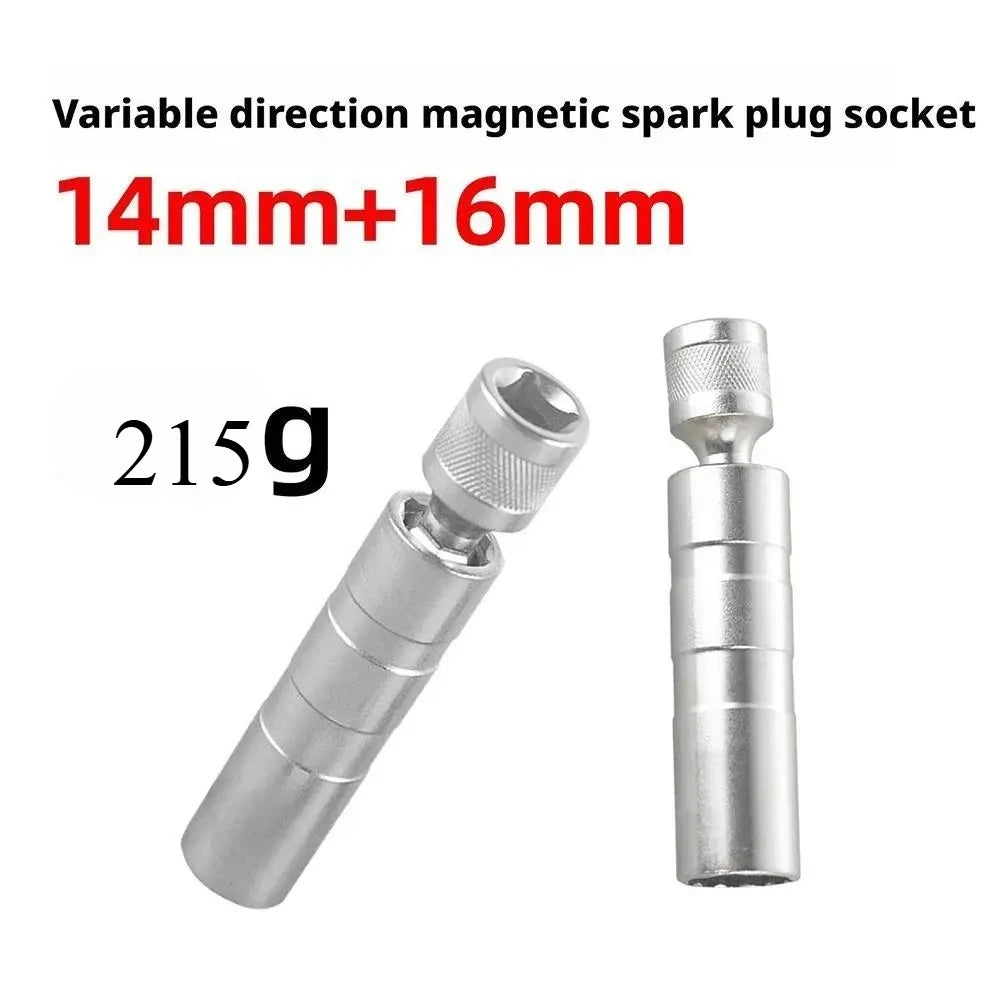 14mm 16mm Spark Plug Socket Wrench Adapter Auto Car Repair Nozzle Spark Plug Disassembly Repair Tool