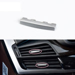 AC Vent Tab Air Conditioning Outlet Clip Chrome Plated Fit for BMW X5 X6 F15 F16 Interior 64118253115 2013-2018