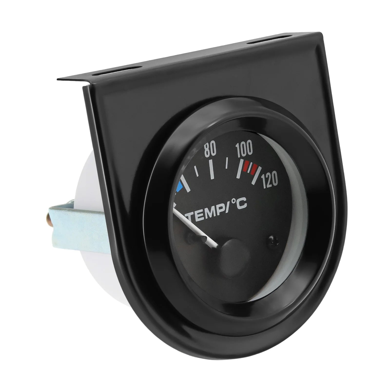 2" 52mm Water Temp Gauge 40-120 Celsius | 12V Car Temperature Meter with Sensor close-up view