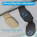 Universal Car Auto Sun Visor Glasses Box Sunglasses Clip Card Ticket Holder Stand Fast close-up view