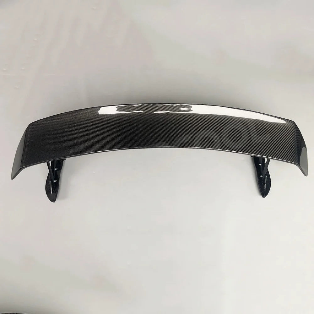 JMCARCOOL Real Carbon Fiber Rear Trunk Spoiler Lip Wings Car Accessorise For Toyota additional angle