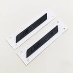 2pcs ABS Logo AMG Emblem Sticker Car Fender Side Badge for Mercedes A45 C63 W204 W205 alternate view