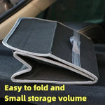 Car Trunk Soft Organizer Felt Storage Box | Large Anti-Slip Car Boot Storage Bag detail view
