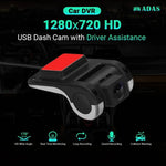 XTRONS DVR HD Camera With ADAS Function Car DVR Video Recorder Dash Cam Wide-Angle Lens Loop Recording