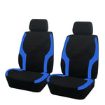 AUTO PLUS Sports Universal Polyester Car Seat Cover Set Fit Most Car Plain Fabric B additional angle