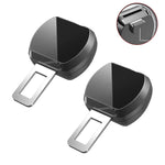 1/2PCS Car Seat Belt Clip Extender Safety Seatbelt Lock Buckle Plug Thick Insert Socke close-up view