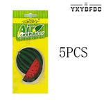 Fruit Car Air Freshener | Natural Aromatherapy Tea Paper Hanging Perfume alternate view