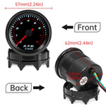 Universal 52mm Car Gauge Set | Tachometer Boost Oil Pressure Water Temp Voltmeter alternate view