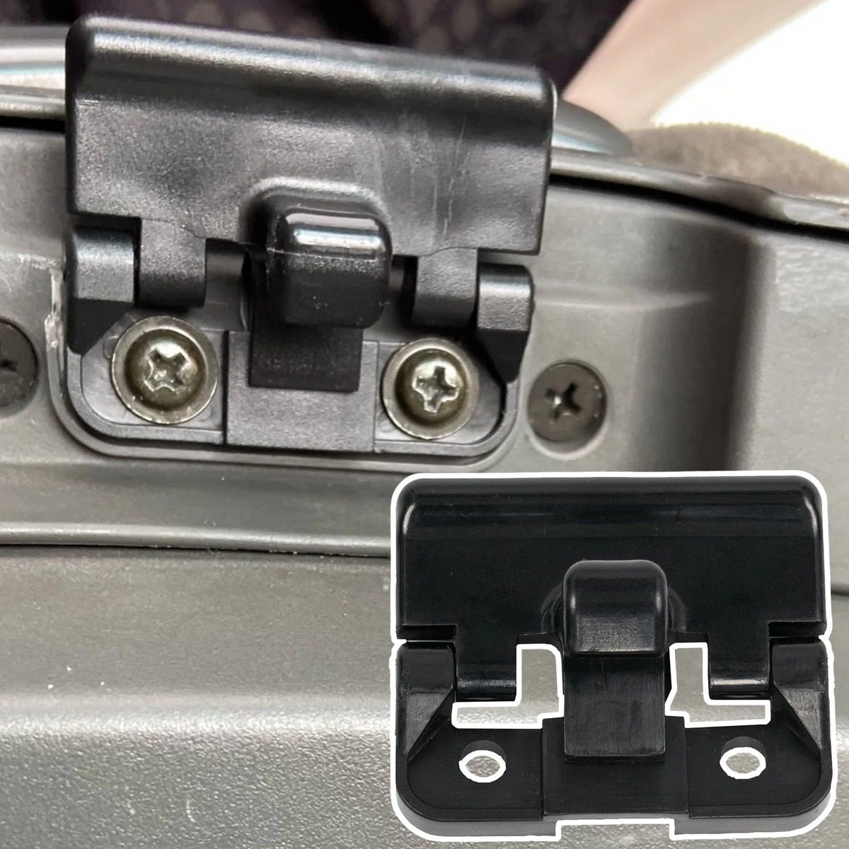 Car Arm Rest Lid Latch Clip Lock Center Console For Toyota Solara XV30 Tacoma Caldina T240 Hilux AN10 Innova AN40 Fortuner AN50