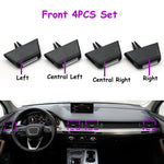 Q7 Car Interior Front Left Right Middle Air Vent Grille AC Tab Clip Slider Repair Kit For Audi 2016-2019 4M1820901