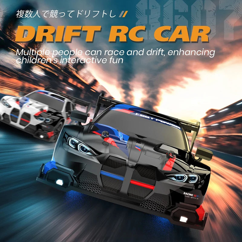 RC Drift Car 4WD Remote Control High Speed Racing Vehicle with LED Lights 2.4GHz Radi alternate view