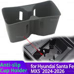 Anti Slip Car Water Cup Holder for Hyundai Santa Fe MX5 2024-2026 | Drinks Holder Storage Tray