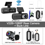 4K WiFi Dash Cam | Dual Lens, GPS, 24H Parking Monitor alternate view