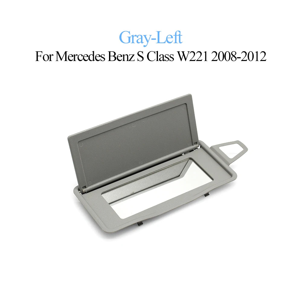 W221 Car Sun Shade Visor Makeup Cosmetic Mirror Cover For Mercedes Benz S Class W220 W221 S300 S350 S500 2218104117
