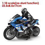 RC Motorcycle 1:10 Electric RC Drift Motorcycle with 4CH Remote Control alternate view