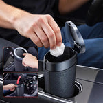 Car Trash Bin Cup-Shaped Garbage Can Organizer detail view