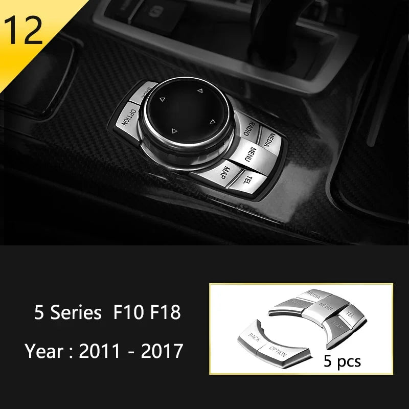 Car Interior Front Reading Lampshade, Lamp Decoration Frame For BMW 5 Series F10 F11 lifestyle view