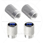 For Volvo R Design Emblem Aluminum Tire Valve Caps | 4-Pack Dust Covers detail view