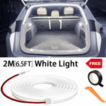 Car High Brightness Trunk Lighting Ambient Light Interior Decoration LED Wiring Free A close-up view