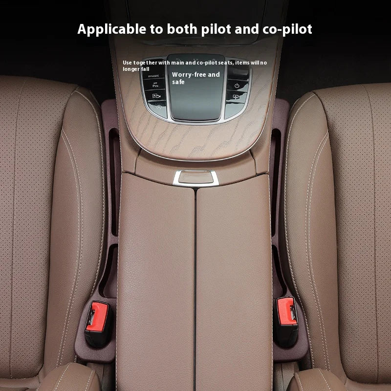 Car Seat Gap Plug, Anti-Leak Strip, and Storage Box | 3-in-1 Car Interior Organizer alternate view