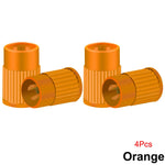 Plastic Tire Valve Caps with Built-in Valve Core Remover | Universal Stem Covers for alternate view