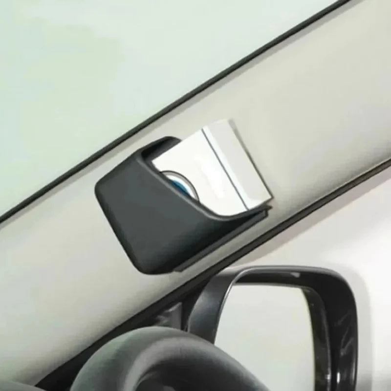 Car Storage Box Organizer Card Holder Pillar Pair close-up view