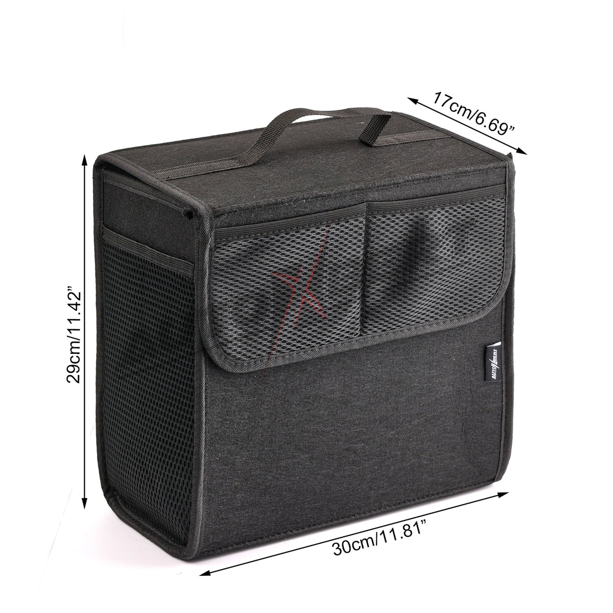 Felt Car Trunk Organizer Foldable Storage Box detail view