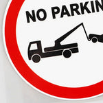 Car Stickers Traffic Sign No Parking Stickers Car Exterior Parts Accessories Decals Products Cover Scratches