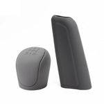 Silicone Gear Shift Knob Cover Handbrake Non Slip Grip Handle Case Automobiles Gear Shif detail view