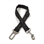 Reflective Dog Seat Belt for Cars | Adjustable Nylon Safety Harness with Bungee alternate view
