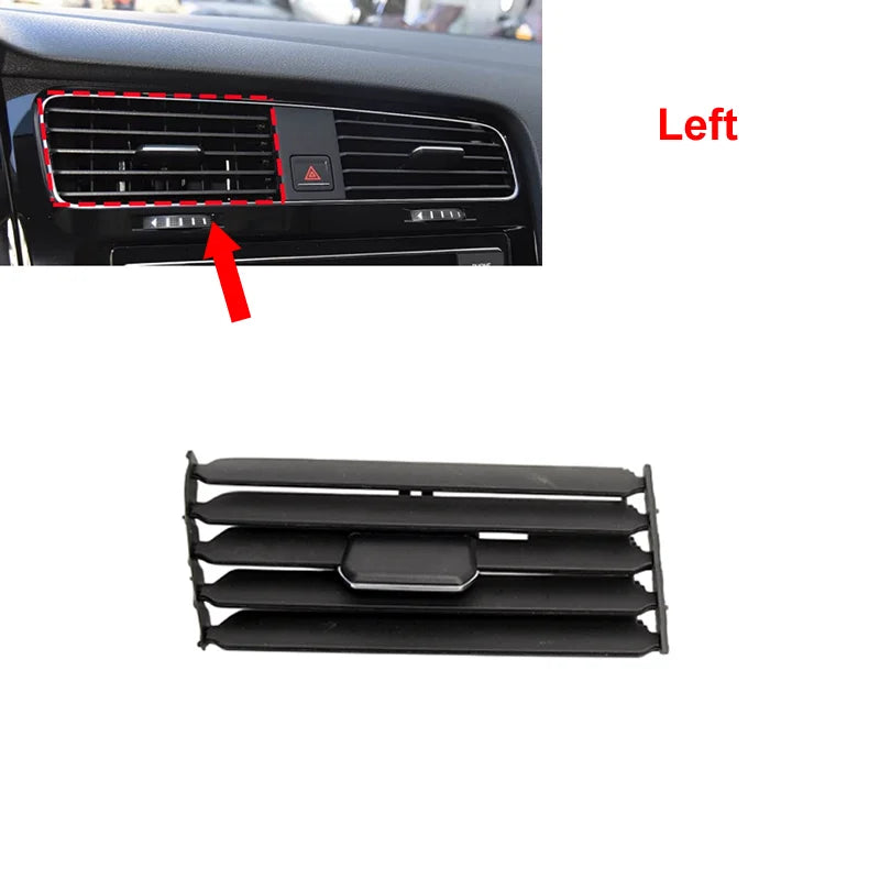 Car Dashboard Air Conditioner AC Vent Grille Outlet Tab Clip Slider For Golf 7 / 7.5 / For GTI Car Accessories