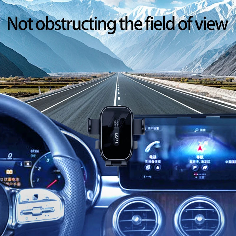 Suitable for Mercedes-Benz Cla/Gla/Glc/A/B/C/V Class, Dedicated Car Phone Holder, Center Console Navigation Bracket, Car Interior Accessories
