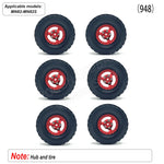 MN Series 82 82S Off-road Vehicle Parts - Metal Upgrade Accessories: Front and Rear Axles, Transmission Shaft, Tie Rods, Frame
