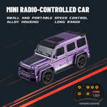 New RC Car MINI Alloy 1/64 Remote Control Car Convenient to Carry 60 Minutes of Work T close-up view