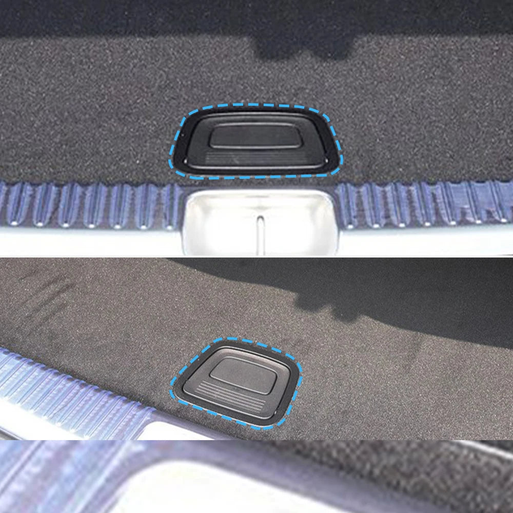 Car Rear Trunk Mat Carpet Handle For Mercedes Benz A B CLA GLA GLB C Class W117 W17 additional angle