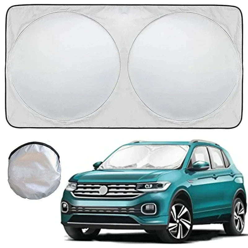 Car Front Windshield Sunshade Heat Insulation lifestyle view