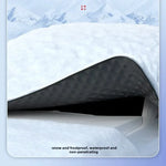 Car Windshield Cover for Ice and Snow | Windproof Car Window Guard with Magnetic and R close-up view