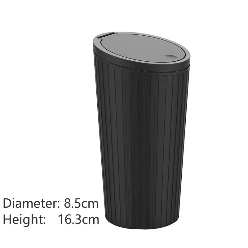 Mini Car Trash Bin Auto Dust Organizer additional angle