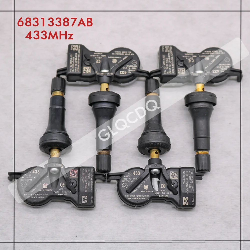 FOR 2017-2023 Jeep Renegade TPMS Sensor 433MHz | Tire Pressure Monitor 68313387AB 683133 detail view