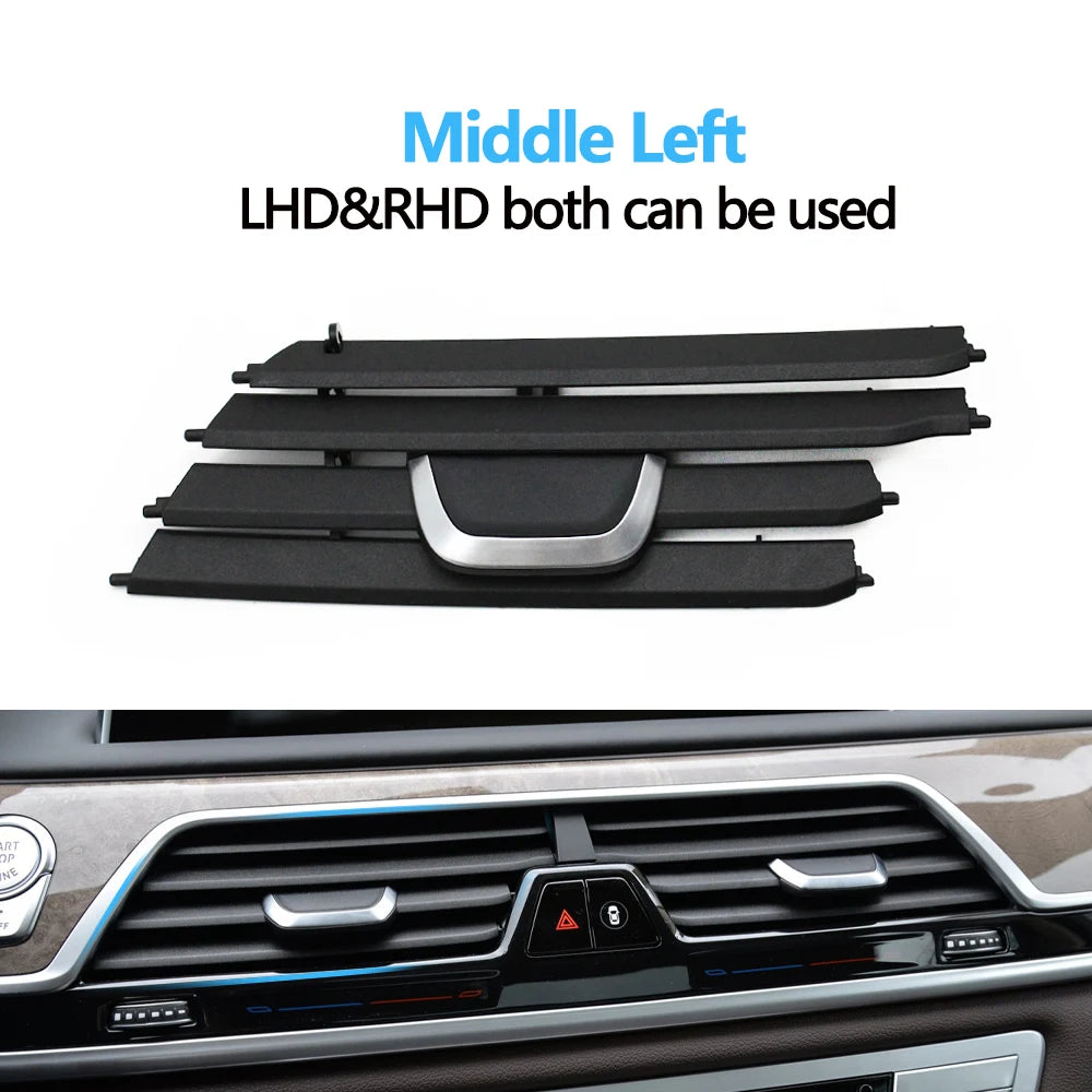 Car Front Middle Left Right Air Vent Outlet Grille AC Slide Clip Repair Kit For BMW 7 Series G11 G12 730Li 740Li 750Li M760Li