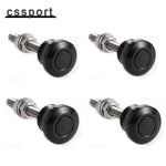 4Pcs Universal 22mm Car Push Button Bonnet Hood Pin Lock Clip Kit Quick Release Latch Engine Bonnets Auto Accessories HL-1001