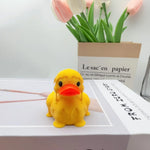 3D Printing Fun Melted Duck Ornaments, Humorous Small Items, Used for Home Decorati additional angle