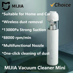 MIJIA Portable Handheld Vacuum Cleaner | 13000PA Wireless Mini Vacuum for Home and Car