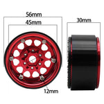 Metal 1.9 Beadlock Wheel Rim Hub for 1/10 RC Crawler D90 alternate view