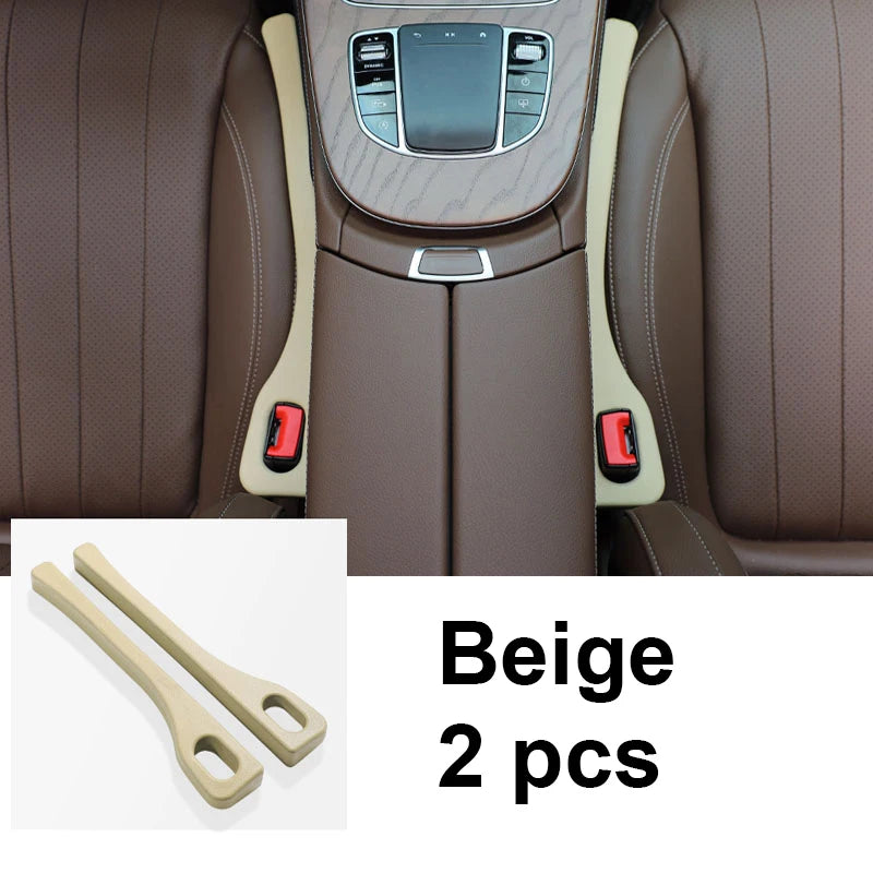 Universal Car Seat Gap Filler Strip With Hole close-up view