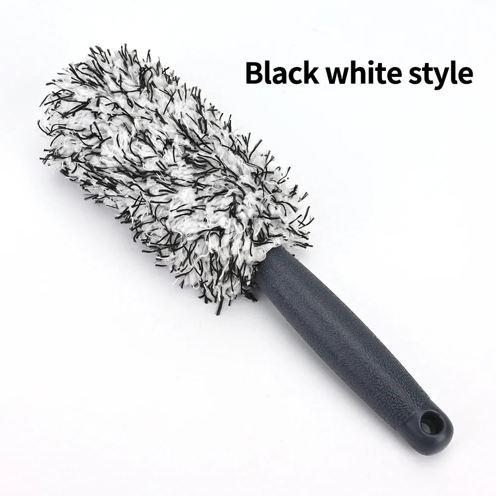 Car Wash Plush Wheel Brush for Rims and Spokes detail view