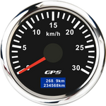 30/60/80/120/200 Km/h GPS Speedometer 52MM Car Truck Speed Gauge Meter With GPS Anten alternate view
