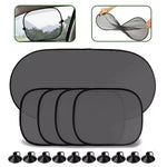 Car Sun Shade Mesh Foldable Window Sunshade alternate view
