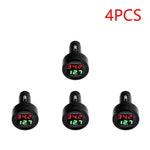 2 IN 1 Car Voltmeter Thermometer | 12V 24V Cigarette Lighter Battery Monitor lifestyle view
