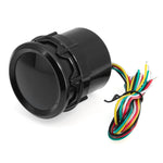 0~8000 RPM 2" 52mm Universal Car Tachometer with White LED Pointer | Smoke Lens Gauge alternate view